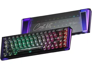 DAREU COOL68 Magnetic Gaming Keyboard with Hall Effect Switches, Hot Swappable, 0.01mm Rapid Trigger Accuracy