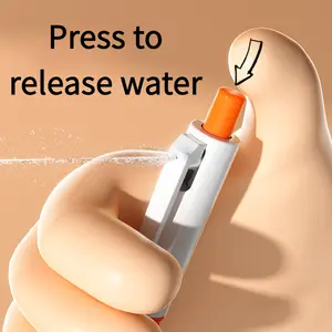 5 Pack Water Spray Pens, Random Colors, Round Tip, Fun Joke Pens, Ideal for New Year, Birthday, Christmas Gifts, Student Use, Unique Pens