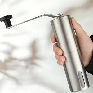 Manual Coffee Grinding Tool, Stainless Steel Handheld Coffee Bean Grinding Tool, Portable Coffee Making Tool for Home Office Use
