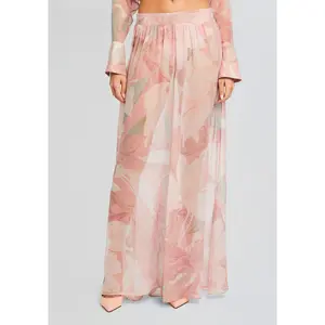 Zeca Silk Chiffon Pant
