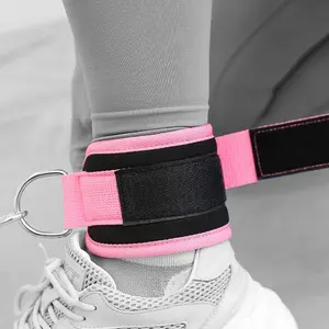 2 ankle straps, half foot straps, exercise accessories for home and gym, protective gear for men and women, for kicking, stretching, lower limb training, buttocks, etc Workout Band