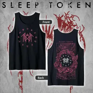 Vintage Even In Acardia Sleep Token unisex tank top