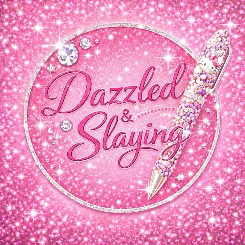 Extended custom rhinestone pen Extended custom rhinestone pen