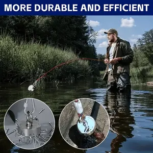Professional Magnet, Fishing Tool Kit, Strong Pickup Tool, Corrosion-Resistant, Suitable for Deep Sea River Fishing, Fishing Tackle