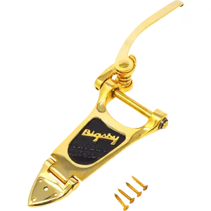 Bigsby B3 B3GLH Vibrato/Tremolo Tailpiece, LEFT-HANDED, GOLD