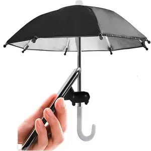 Beach mobile phone, sunshade umbrella, toy decoration, super small umbrella, photography prop umbrella, Portable Folding Umbrella, Portable Foldable Umbrella, Portable Lightweight Umbrella