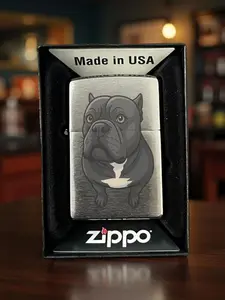 Zippo Custom Engraved Lighter - Personalized Touch, Metal Material, Classic Design, Perfect for Any Occasion, Unique Gift or Keepsake. New Unused, no gas or lighter fluid