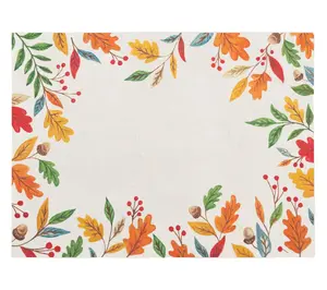Harvest Leaves Placemat Set of 6 by Valerie