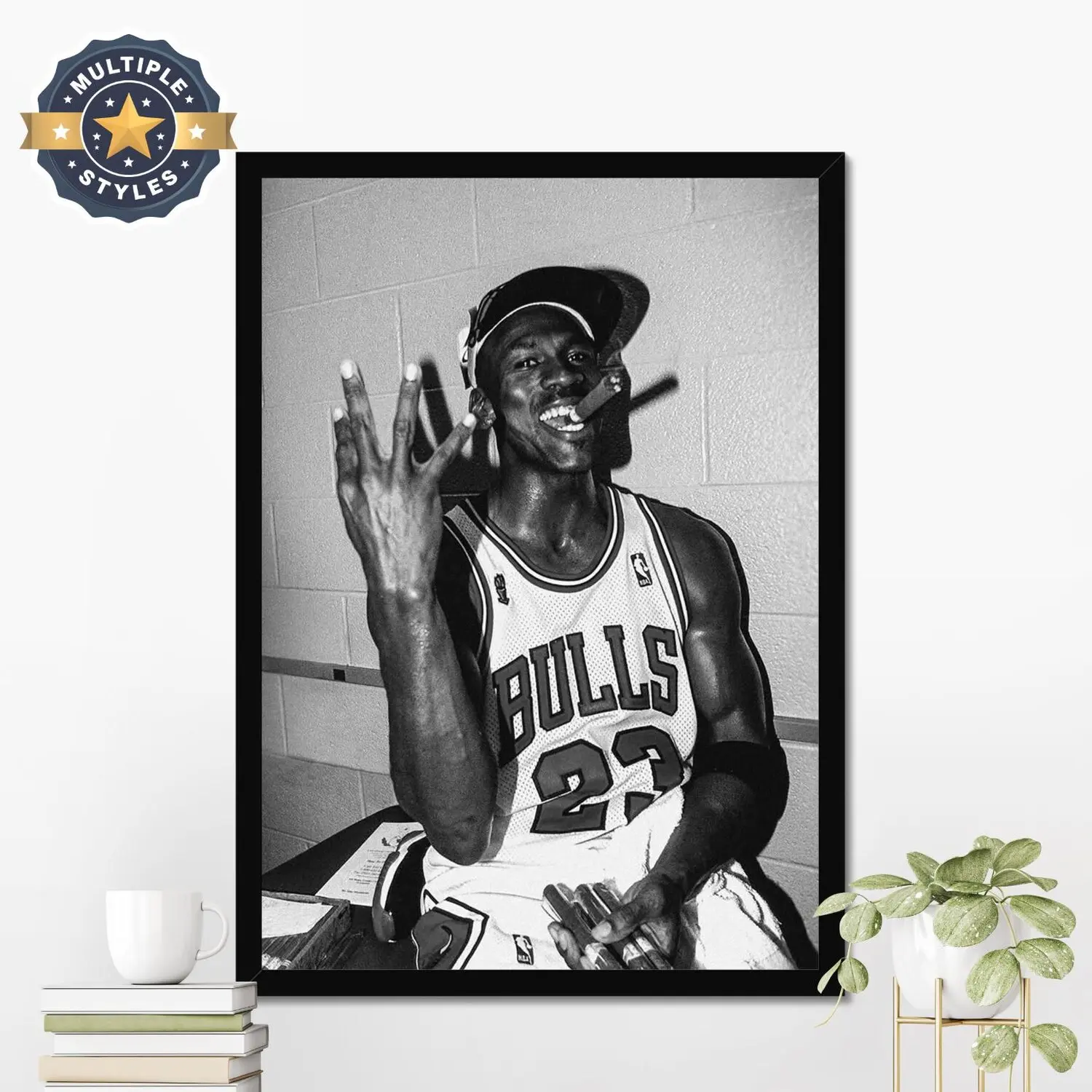 Michael Jordan Poster, Michael Jordan Wall Art, Poster, Vintage  Poster,  Wall Art, Gift For Him, Motivational Sport Poster Smooth Print Design Decor
