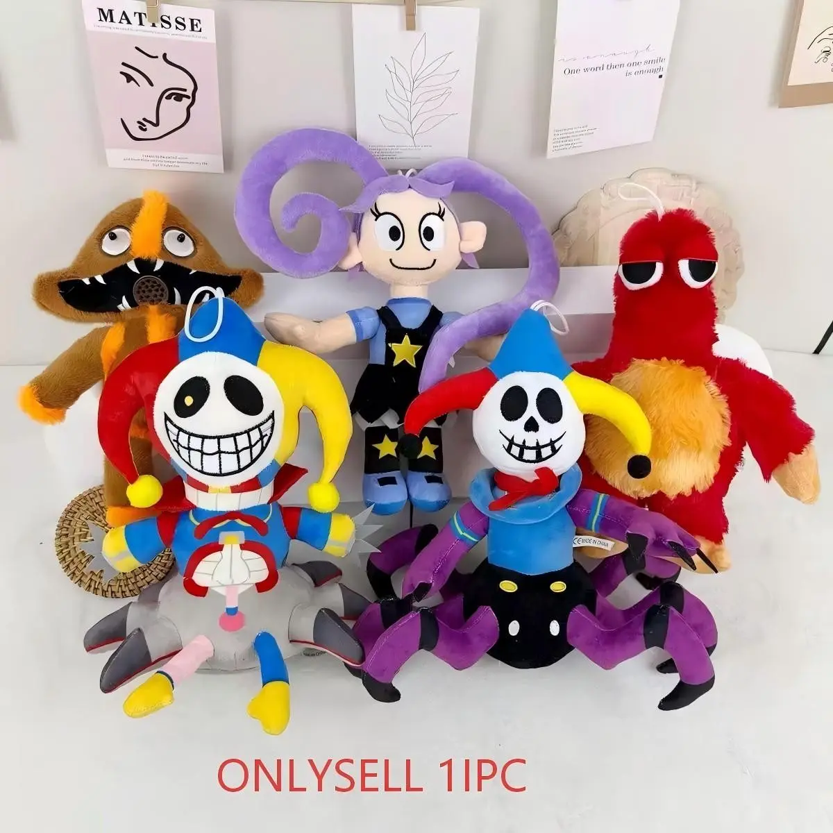 Poppy Playtime Bobo Plush Toy, Soft Stuffed Animal Doll, Perfect for Home Collection & Office Decor, Ideal Gift for Friends & Family, Cuddly Stuffed Animal, Stuffed Animal Gifts