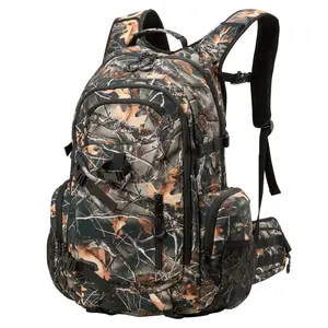 35L Hunting Backpack for Men, Waterproof Camo Hunting Pack with Rain Cover, Durable Large Capacity Hunting Day Pack