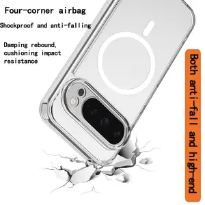 Please Select The Model For Purchase. Magnetic Armor Matte Frosted Clear Protective Case Casing For Google Pixel 10 9 Pro XL 8 7 6 Pro 9a 8a 7a 6a Thin Shockproof Phone Cover Accessories
