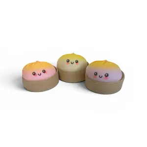 two tone dumpling surprise squishy toy