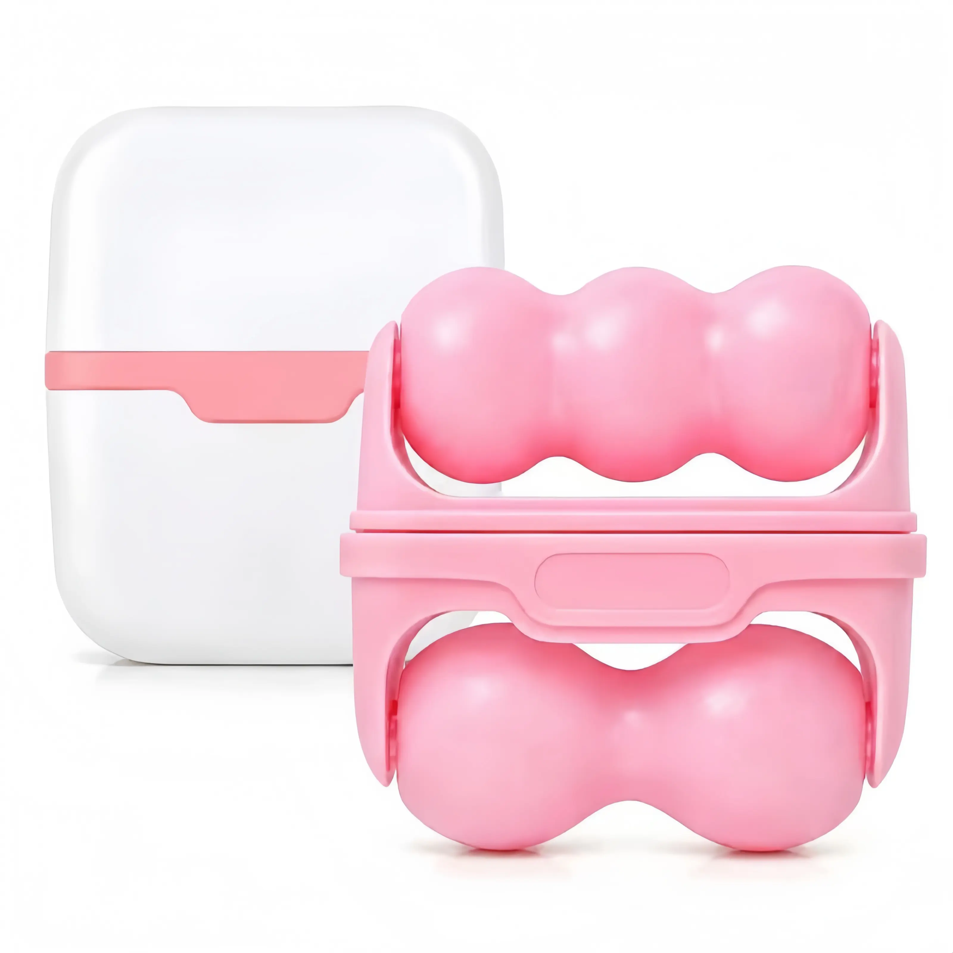 Compact Facial Ice Roller - Single Roller Skincare Tool for Face, Eyes & Neck, Cold Compress for Adults & Anyone Needing Puffiness Relief, Migraine & Jawline Massage Support, Single Rollers, Brightening