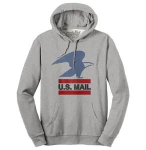 USPS U.S. Mail Eagle Hooded Sweatshirt - Gray