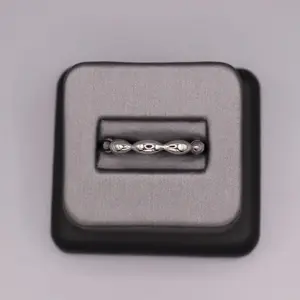Sterling Silver Plain Ring - Bead Design