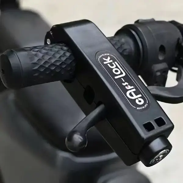 2-Anti-Theft Brake Lever Security Lock for e bikes, Durable ABS Material, Easy to Carry Design, Compatible with Electric Bikes, Bicycles, Motorcycles, bicicleta electrica, e bikes for adults , ebike accessories