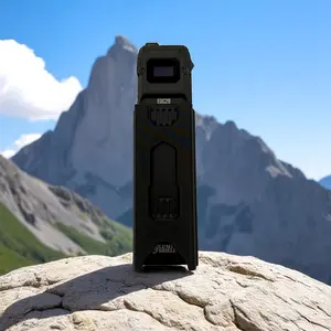 Clip & Carry Sheath / Belt Holster for Nitecore EDC29 Flashlight Made in USA - Belt Loop for 1.5" belts