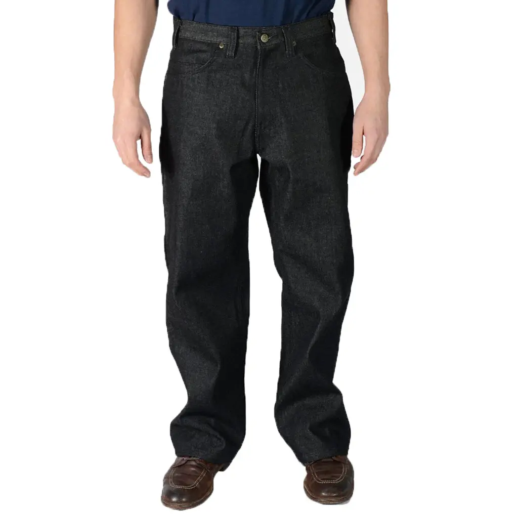 Ben Davis Men's Carpenter Denim Jeans Pants, Relaxed Fit in 14oz Heavyweight Cotton, Menswear with Utility Pockets and Hammer Loop, Casual Comfy Denim, Multiple Pockets, Men's Pants, Full Length, 100% Cotton, Fabric, High Quality Jeans, Button And Zip Fly