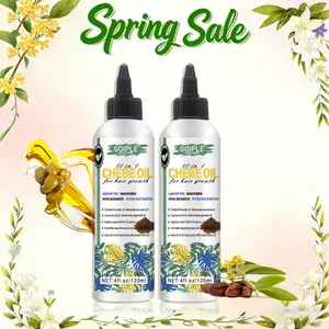 2 Counts Natural Chebe Hair Oil for Hair Growth  Moisturize for Scalp Repair Hydrating Fluffy Longer Hair All Hair Types Haircare 4 FL OZ