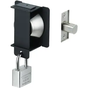 Deadbolt  Guard, Deadbolt Lockout Device, Temporary Door Lock, Block The Access to Keyhole and Disable The  Bolt,  Lock-Picking(Without Padlock, Guard for Exterior)