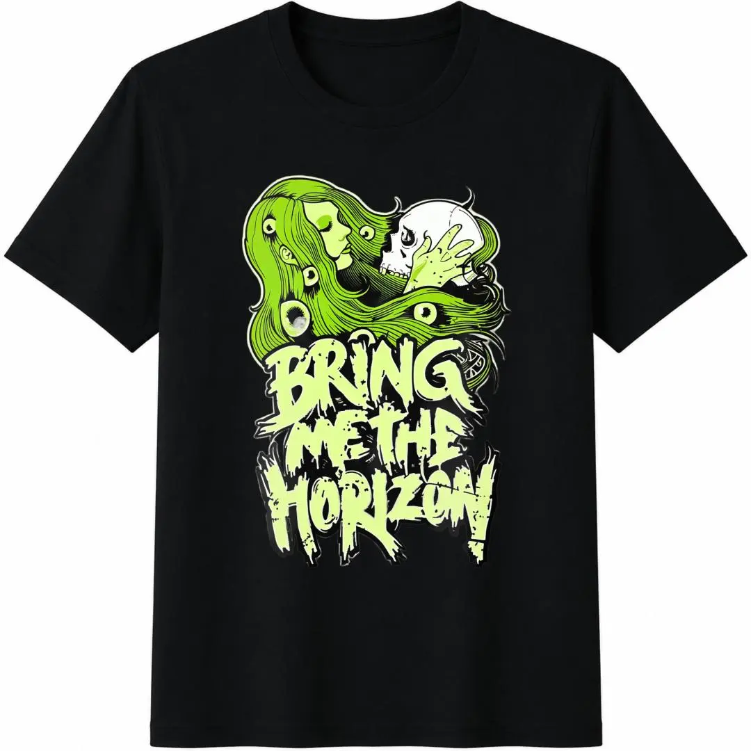 T-Shirt Plus Shirt Blouse Bring Me The Horizon Rock Band IRTO