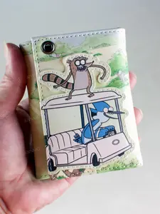 High-Quality Three-Fold Embossed Wallet, Compact Size, Fashionable Personalized Card Holder, ID Window, Stylish and Unique Design, Perfect for Daily Use, Wallet Purse