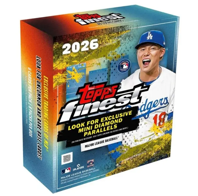 Baseball BREAK 785 - 10x  TOPPS FINEST 2026 MEGA BOX BREAK