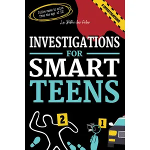 Investigations for Smart Teens: Detective game book for teenagers from the age of 12 (Books for Smart Teens) Paperback – March 24, 2023