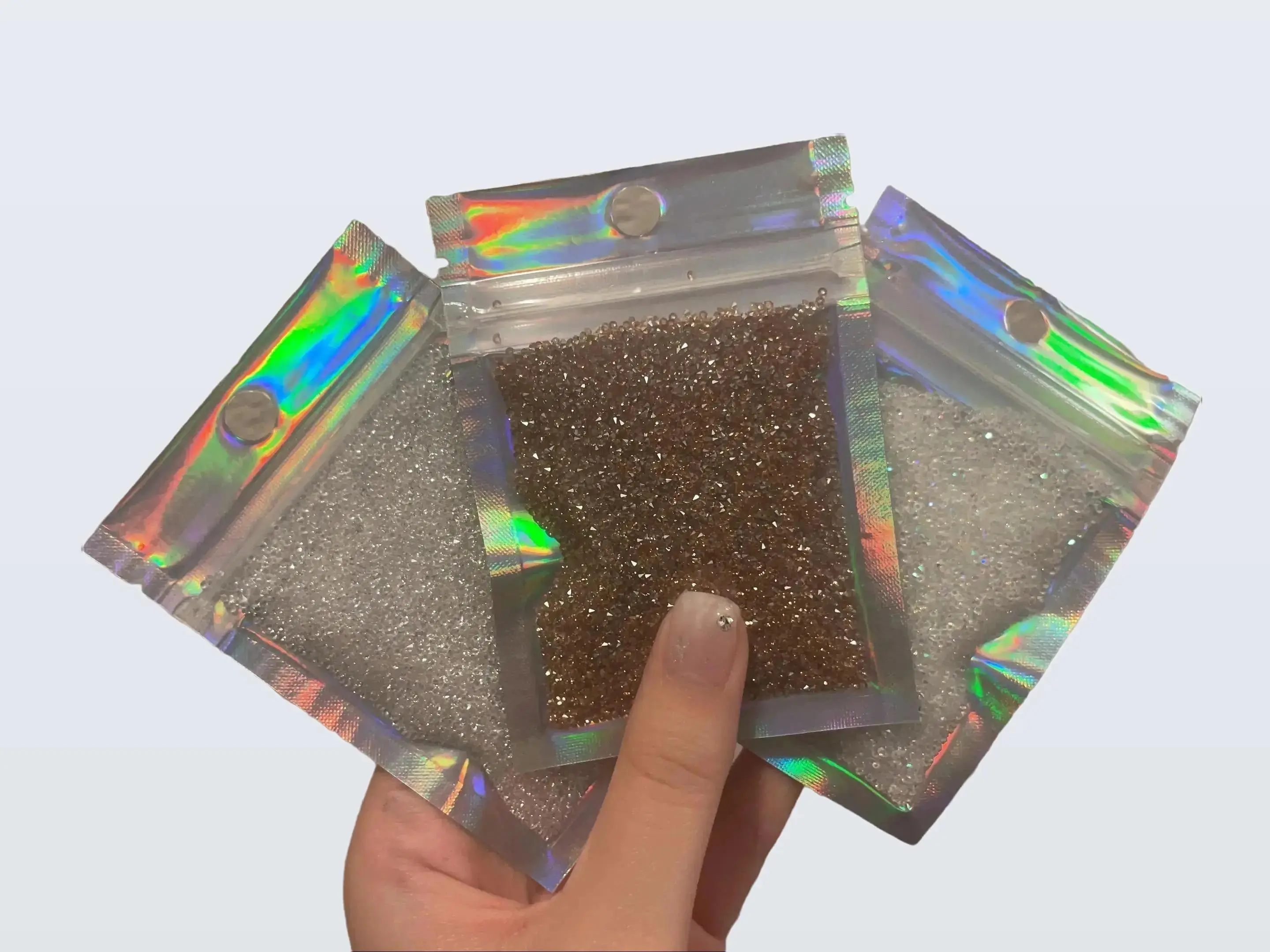 Diamond Nail Decoration 1000pieces | Artifical Diamonds | Mini Diamond Rhinestones Nail Charms High Gloss