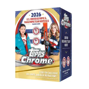 2026 Topps Chrome U.S. Olympics Blaster Box