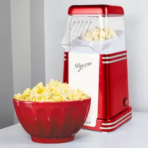 Retro 8-Cup Hot Air Popcorn Maker