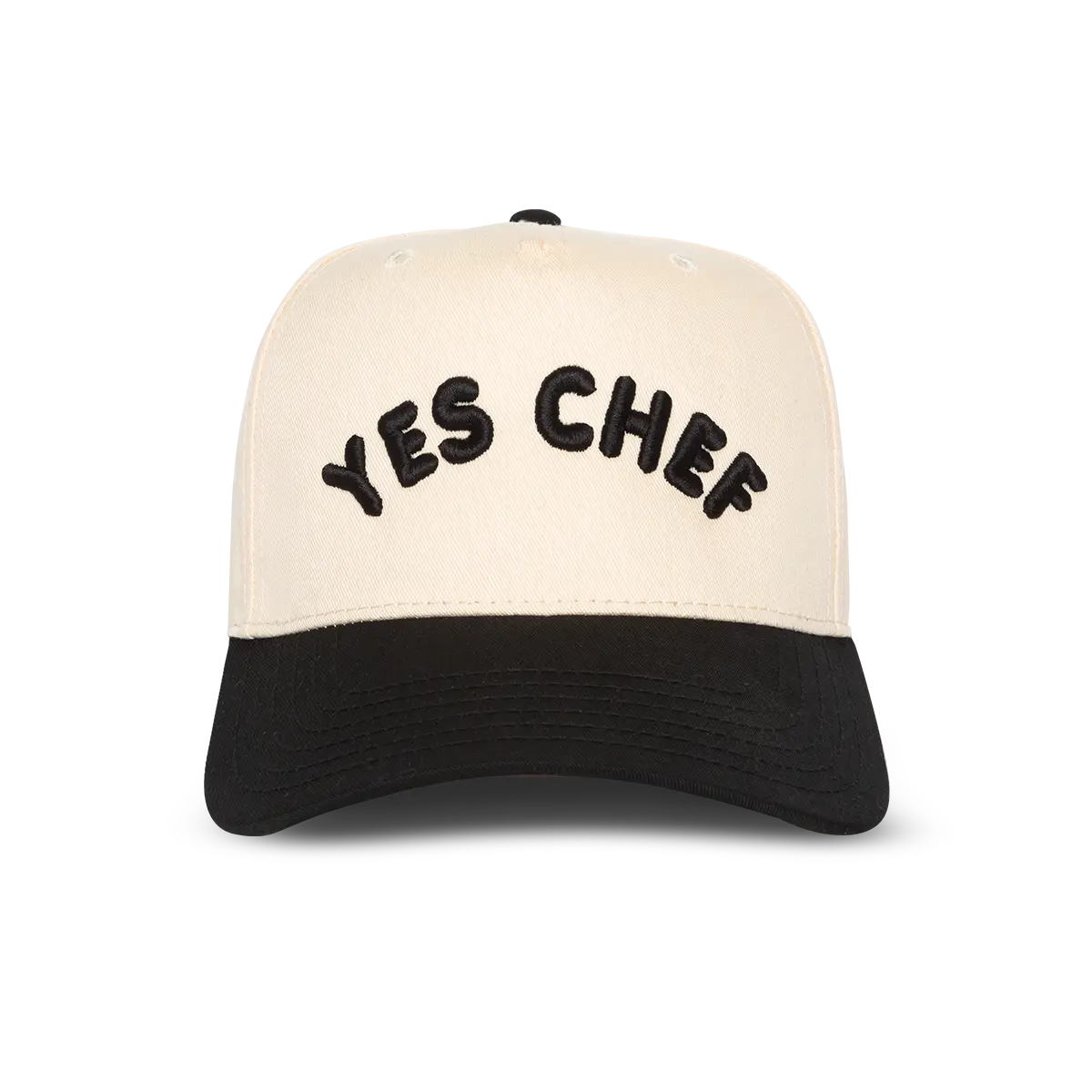 Yes Chef - Black & Natural Hat