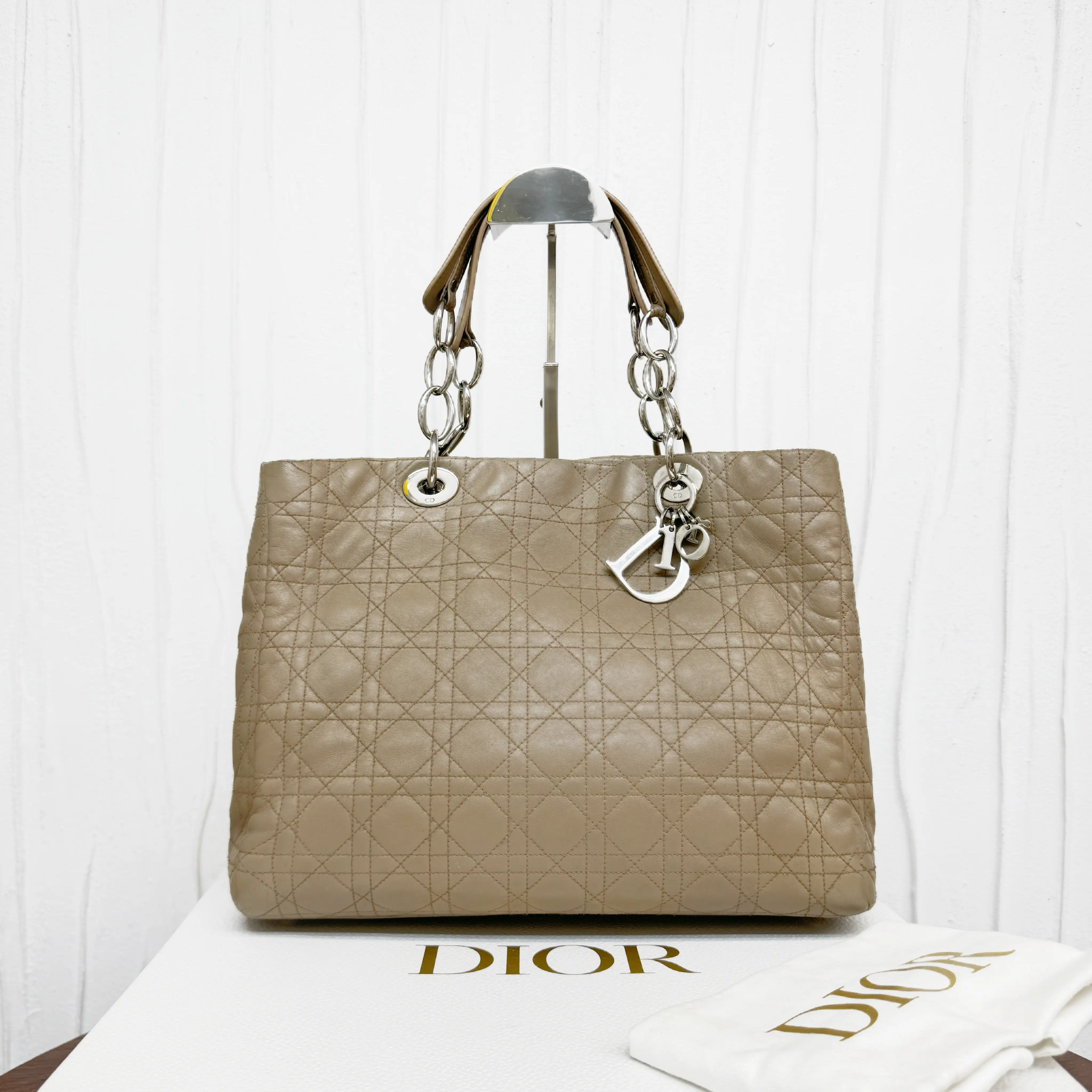 Pre-owned Dior Leather Shoulder Bag D0630297168