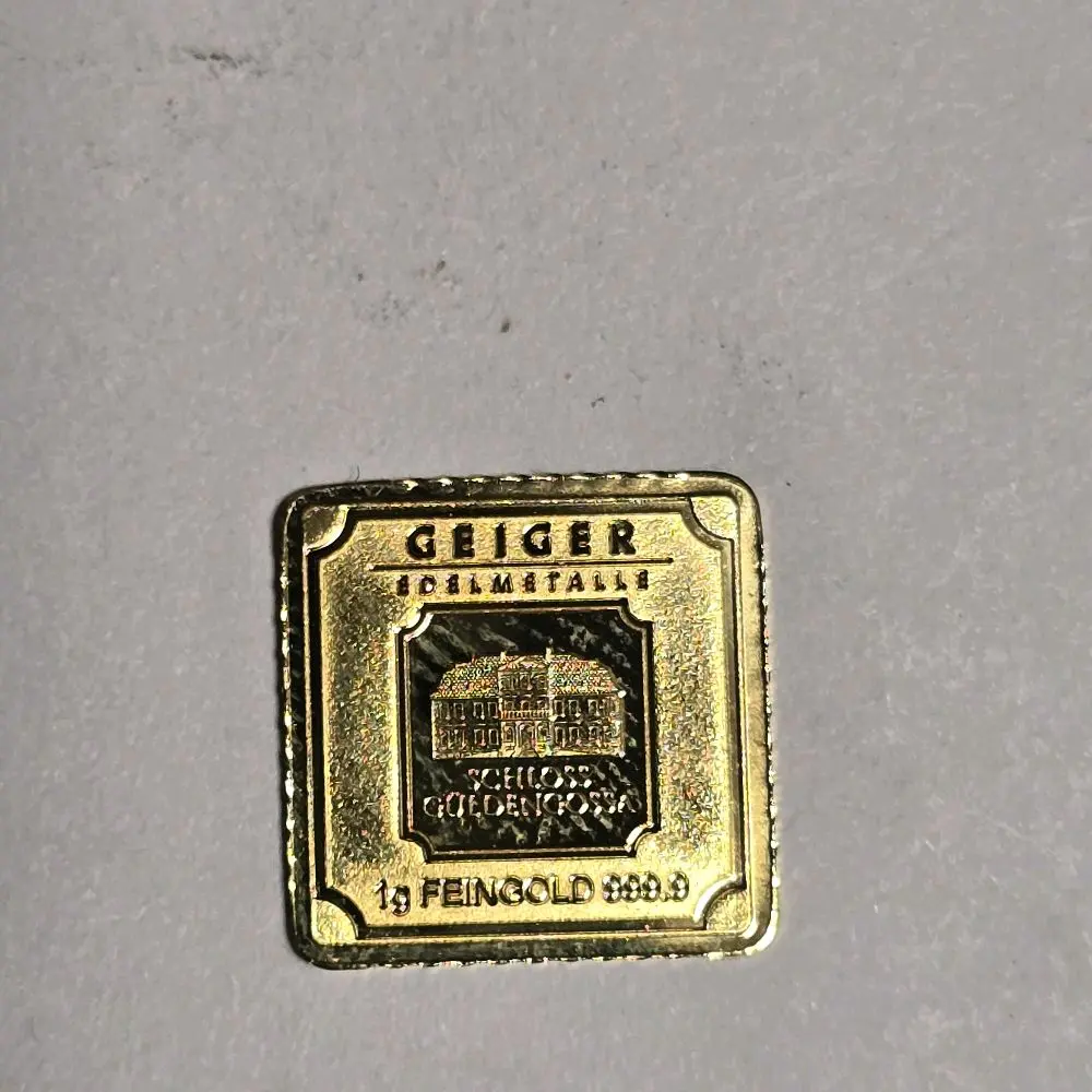 Geiger 1 gram gold