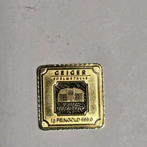 Geiger 1 gram gold