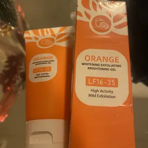 Orange Scented Exfoliator Clear Gel LF16-35 - Gentle Exfoliation for Face & Body, Deep Cleansing, Nourishing & Moisturizing, Suitable for All Skin Types