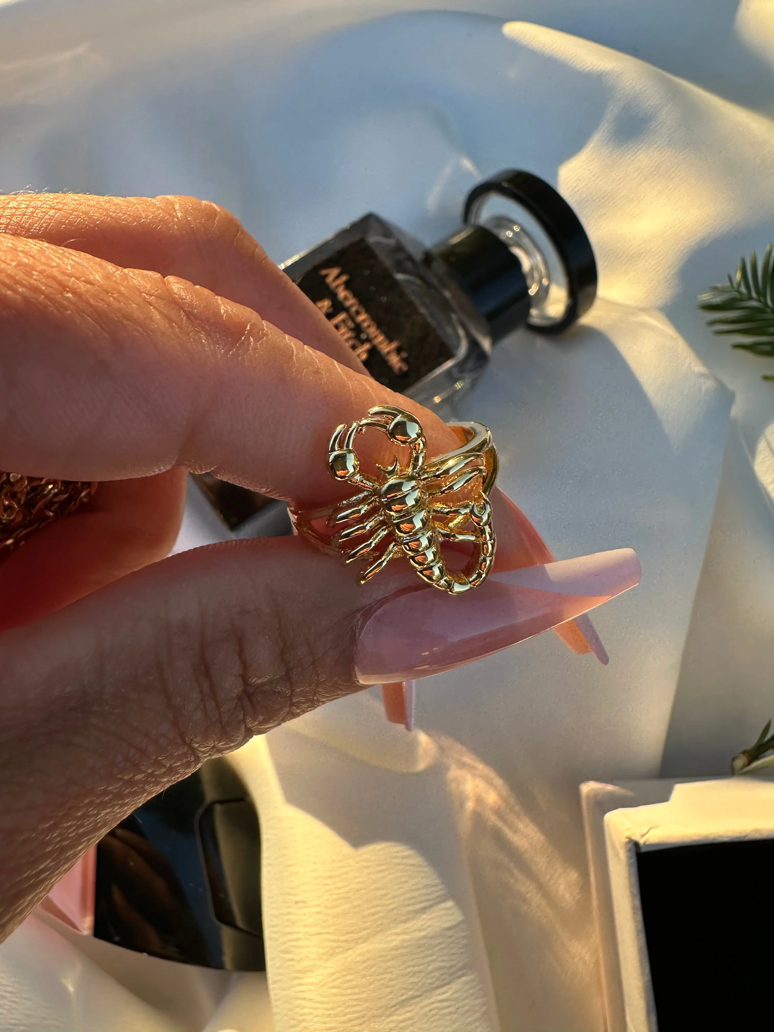 Sacred Scorpion Ring