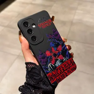 Stranger Things Eye Protective Shockproof Smartphone Case Cover Protector for iPhone 11-17 & Samsung S25-S21, Unique Gift Idea for Boyfriend/girlfriend, Creative Design, Accessories Protection Casing, Decorative Phone Protector