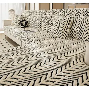 2025 New High-End Elastic Anti-Slip Sofa Couch Covers, 4-Season Universal Cushion Slipcovers Soft Sofa Protector