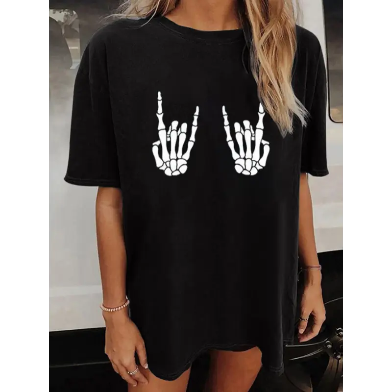 Men's Minimalist Printed Fitted Short-Sleeve Tee - Thermally Optimized Combed Cotton Boxy Cut Top, USA-Made Summer Streetwear Tshirt