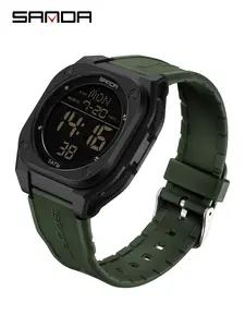 Dial Design Mens Digital Watches Waterproof, Sporty Waterproof Watch, Outdoors Sports Watch For Men, Man Led Backlight Wristwatch, Multifunctional Watch, Alarm Clock/Date/Week/Countdown Electronics Watch Ideal Festive Birthdays Gifts
