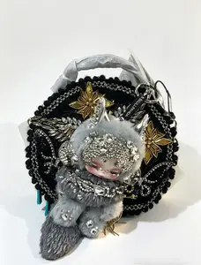 [XG Plush Doll Keychain] Original Design Handmade Custom Diamond-Studded Bag