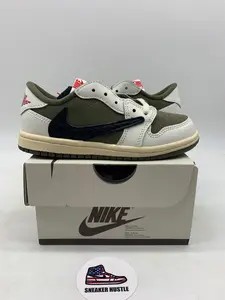 Jordan 1 Retro Low OG SP Travis Scott Medium Olive (PS)