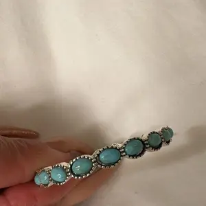 Western Style Turquoise Pendant Metal Alloy Large Oval Earrings, Vintage Fashion Statement Earrings, Bohemian Flair Women's Jewelry Delicate Hoop Earrings, 1 Pair, Safe, Durable, Design, Wear