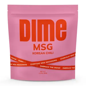 DIME MSG Seasoning Korean Chili Flavor | Spicy Umami Seasoning for Rice, Vegetables, Chicken and Steak | 2.12oz