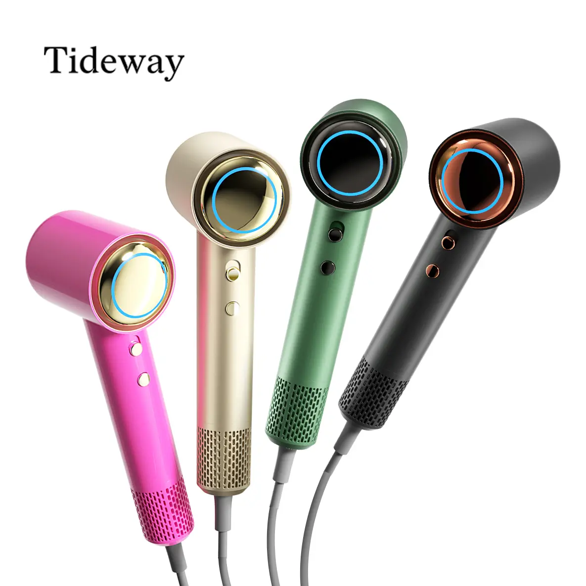 Tideway H11 High-Speed Ionic Hair Dryer Blower, Intelligent Temperature Control with Hot/Cold Settings, Plasma Tech for Scalp Care, Self-Cleaning Blow Dryer, Anti-Static & Frizz Hair Tools, Ideal Gift for Men & Women ,Summer Hair Style #SummerFinds