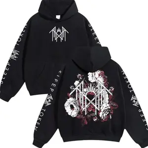 Retro Sleep Token Flower Logo 2026 Hoodie, Sleep Token Tour Hoodie, New Song Concert Tour, Trending Unisex Graphic Hoodie For Men and Women, Casual Outfit, Comfortable Menswear & Womenswear Top, Dec9
