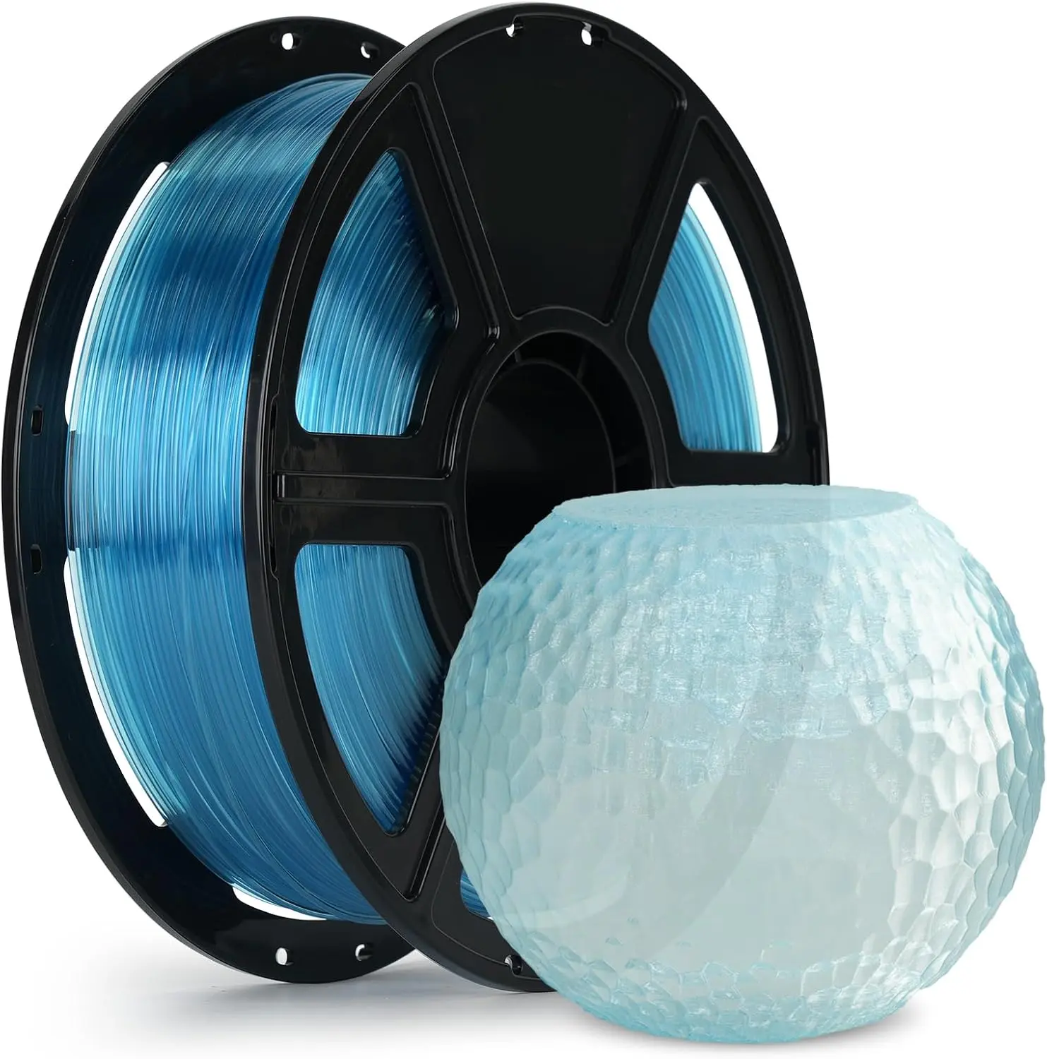 Flashforge   PETG  Filament 1.75mm Black, 3D Printer Filament 1kg (2.2lbs) Spool, Dimensional Accuracy +/- 0.02mm, 3D Printing Filament for Various Mechanical Parts, Waterproof Parts,back to school,back to school haul