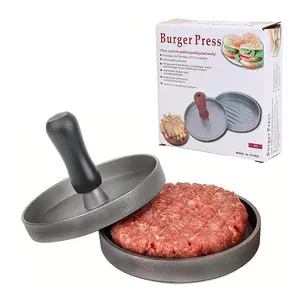 Non-Stick Burger Press Patty Maker Mold | Heavy Duty Meat Press for Hamburger, Beef, Veggie | BBQ Grill & Griddle Accessories